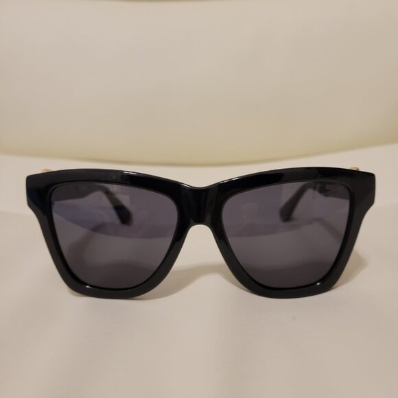 Moschino Sunglasses Grey Lens Black Square Shape Frame MOS131/S 0807 IR - Picture 1 of 8